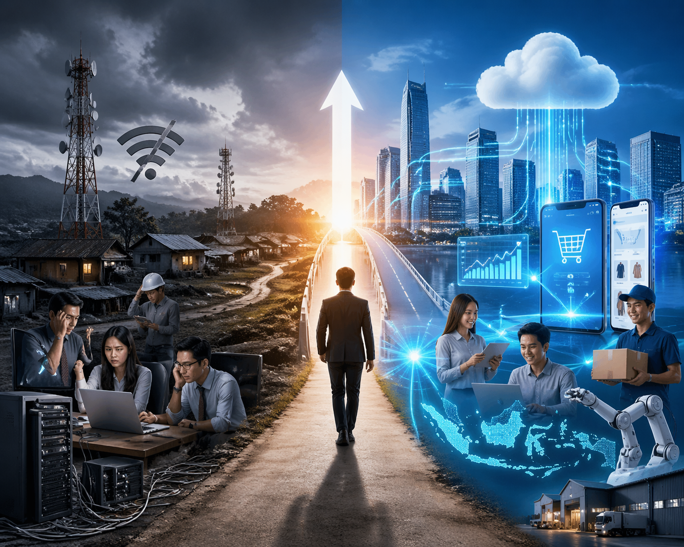 Peran Teknologi dalam Transformasi Digital di Perusahaan Indonesia Peran Teknologi dalam Transformasi Digital di Perusahaan Indonesia