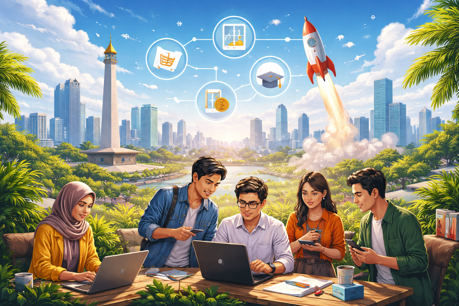Ekosistem Start-up Teknologi di Indonesia: Transformasi dan Peluang yang Terbuka Lebar Ekosistem Start-up Teknologi di Indonesia: Transformasi dan Peluang yang Terbuka Lebar
