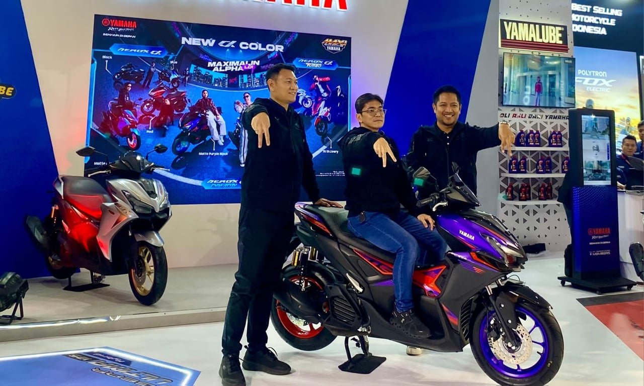 Meluncur di IIMS 2026, AEROX ALPHA Pamerkan Warna & Grafis Anyar yang Anti-Mainstream Meluncur di IIMS 2026, AEROX ALPHA Pamerkan Warna & Grafis Anyar yang Anti-Mainstream