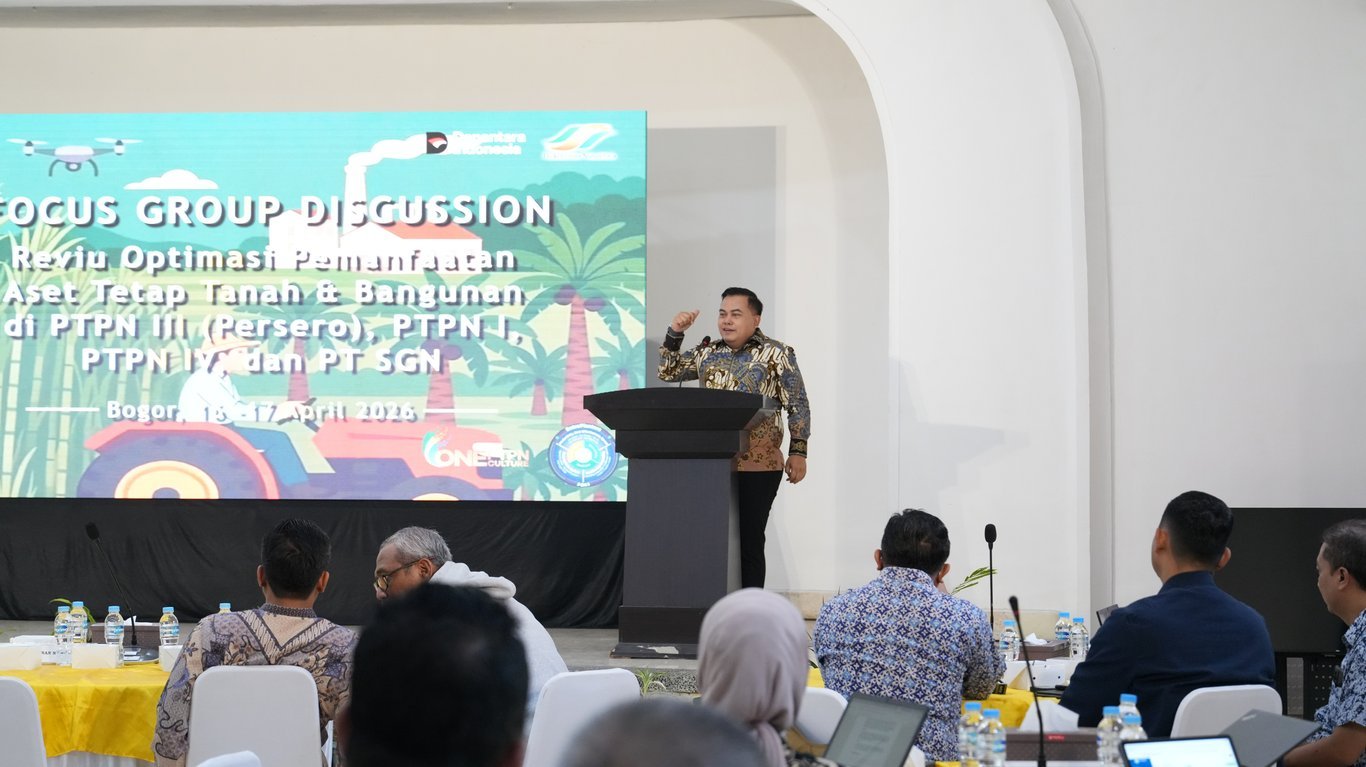 Kejar Target ROA 7,6% di 2029, PTPN Group Perkuat Tata Kelola Optimalisasi Aset Kejar Target ROA 7,6% di 2029, PTPN Group Perkuat Tata Kelola Optimalisasi Aset