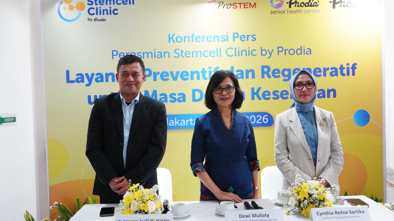 Prodia Resmikan ‘Stemcell Clinic by Prodia’, Perkuat Layanan Preventif dan Regeneratif untuk Masa Depan Kesehatan Prodia Resmikan ‘Stemcell Clinic by Prodia’, Perkuat Layanan Preventif dan Regeneratif untuk Masa Depan Kesehatan