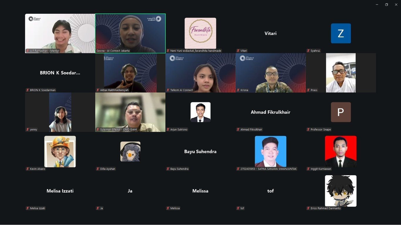 Webinar Telkom AI Center, From Prompt to Motion: Revolusi Baru dalam Pembuatan Konten Video Berbasis AI Webinar Telkom AI Center, From Prompt to Motion: Revolusi Baru dalam Pembuatan Konten Video Berbasis AI
