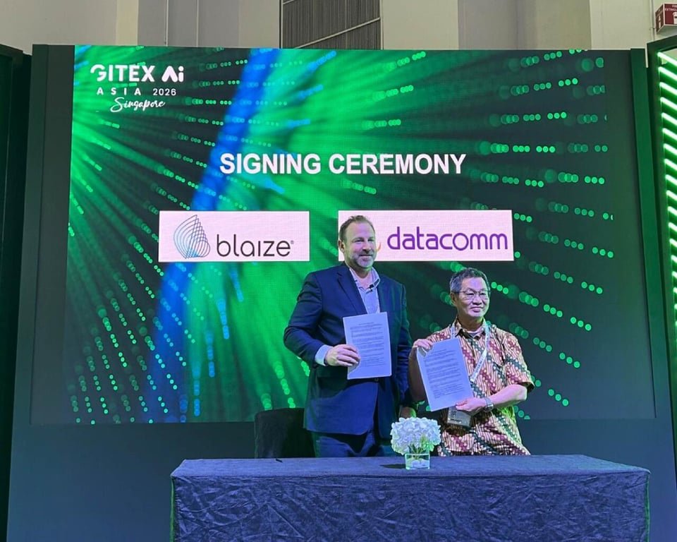 Blaize dan Datacomm Jalin Kolaborasi Teknologi untuk Eksplorasi Solusi AI Inference di Seluruh Indonesia Blaize dan Datacomm Jalin Kolaborasi Teknologi untuk Eksplorasi Solusi AI Inference di Seluruh Indonesia