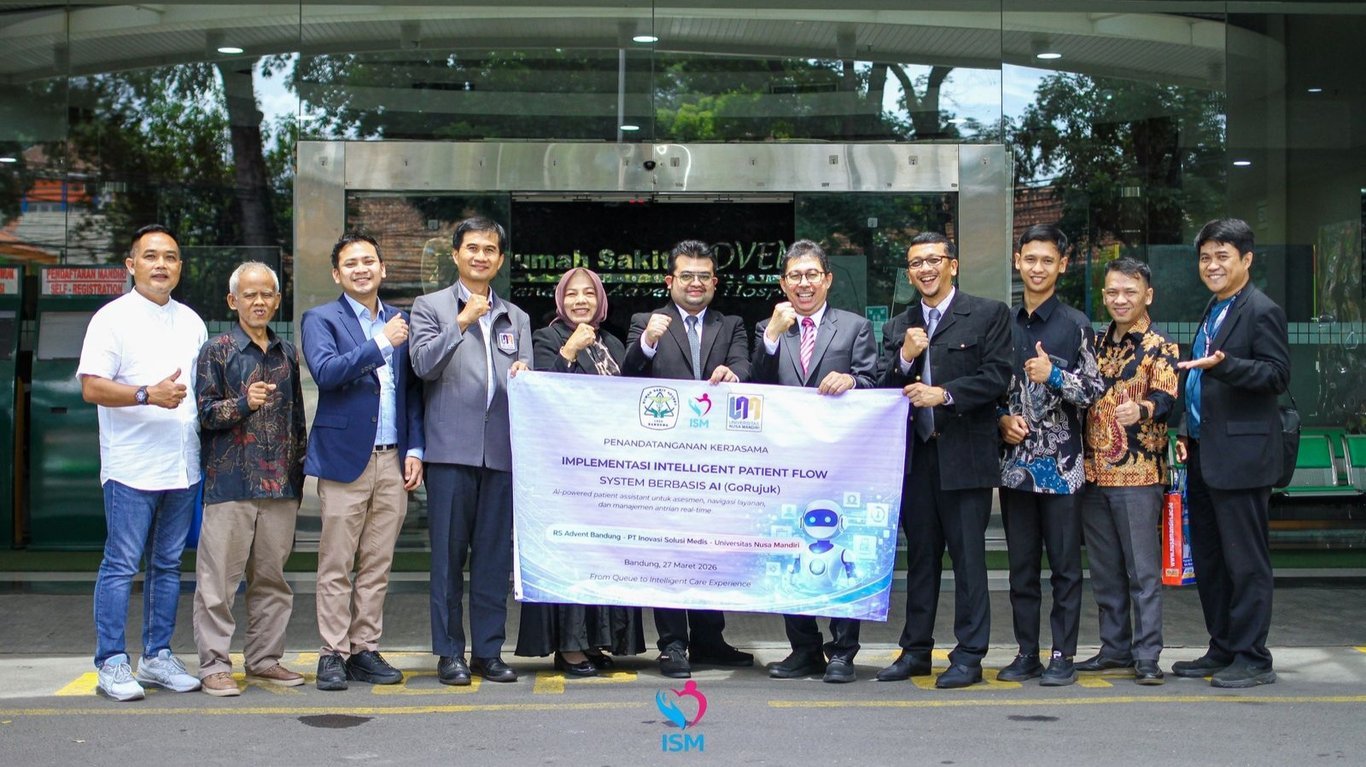 Revolusi Pelayanan Kesehatan Digital: RS Advent Bandung, PT ISM, dan UNM Luncurkan Sistem AI “GoRujuk” Revolusi Pelayanan Kesehatan Digital: RS Advent Bandung, PT ISM, dan UNM Luncurkan Sistem AI “GoRujuk”