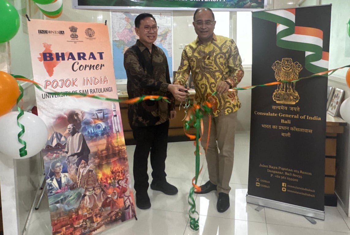 Bharat Corner Resmi Hadir di Unsrat, Perkuat Kerja Sama Akademik Indonesia–India Bharat Corner Resmi Hadir di Unsrat, Perkuat Kerja Sama Akademik Indonesia–India