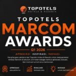 Topotels Gelar Marcom Awards Q1 2026, Perkuat Strategi Marketing Hotel di Tengah Tren Digitalisasi Hospitality Topotels Gelar Marcom Awards Q1 2026, Perkuat Strategi Marketing Hotel di Tengah Tren Digitalisasi Hospitality