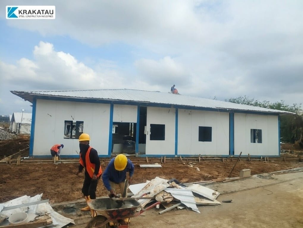 PT Krakatau Baja Konstruksi Rampungkan Mushola Modular dan Gedung Serba Guna Modular di Tapanuli Selatan PT Krakatau Baja Konstruksi Rampungkan Mushola Modular dan Gedung Serba Guna Modular di Tapanuli Selatan