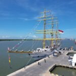 Jadi Gerbang Diplomasi Maritim, KRI Bima Suci Sandar di Pelabuhan Belawan