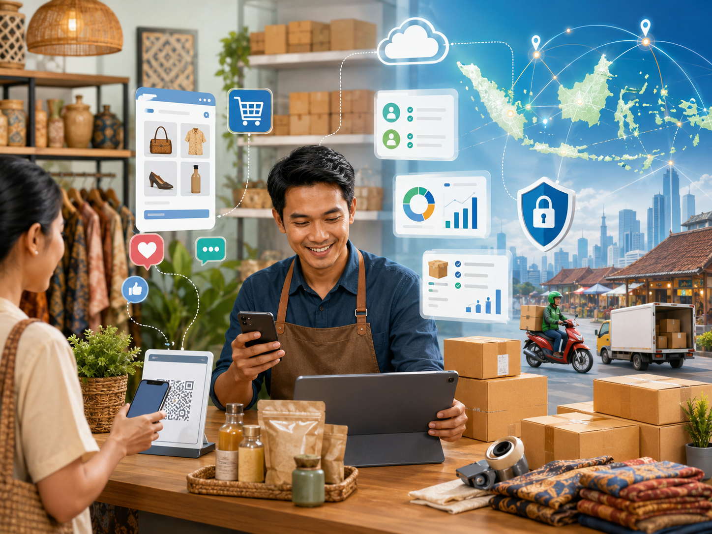 Digitalisasi UMKM sebagai Kunci Pertumbuhan Bisnis di Indonesia Digitalisasi UMKM sebagai Kunci Pertumbuhan Bisnis di Indonesia