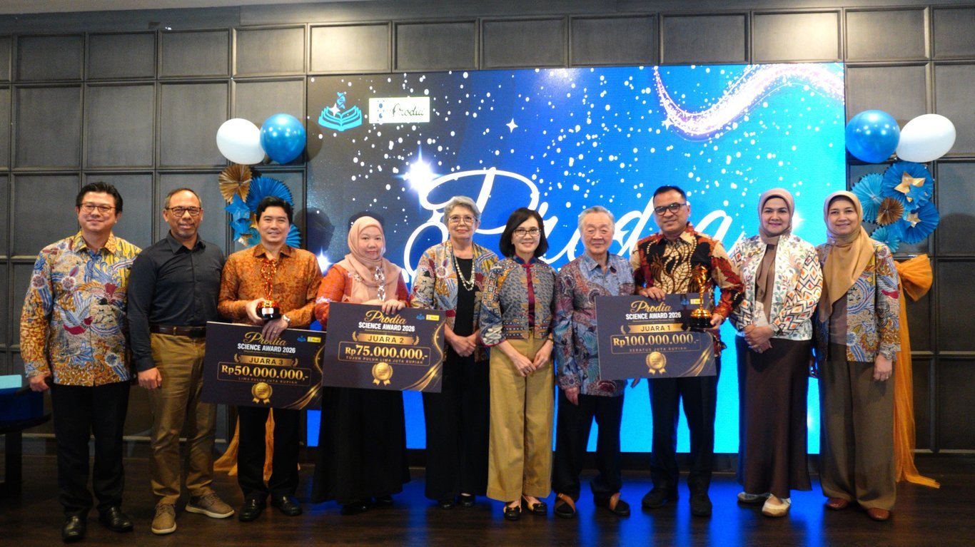 Mendorong Masa Depan Kesehatan,  Prodia Science Award 2026 Apresiasi Inovasi Peneliti Indonesia