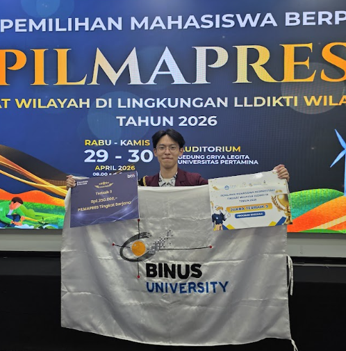 Perjalanan Mahasiswa BINUS University dalam Meraih Juara 3 Pilmapres LLDIKTI Wilayah III