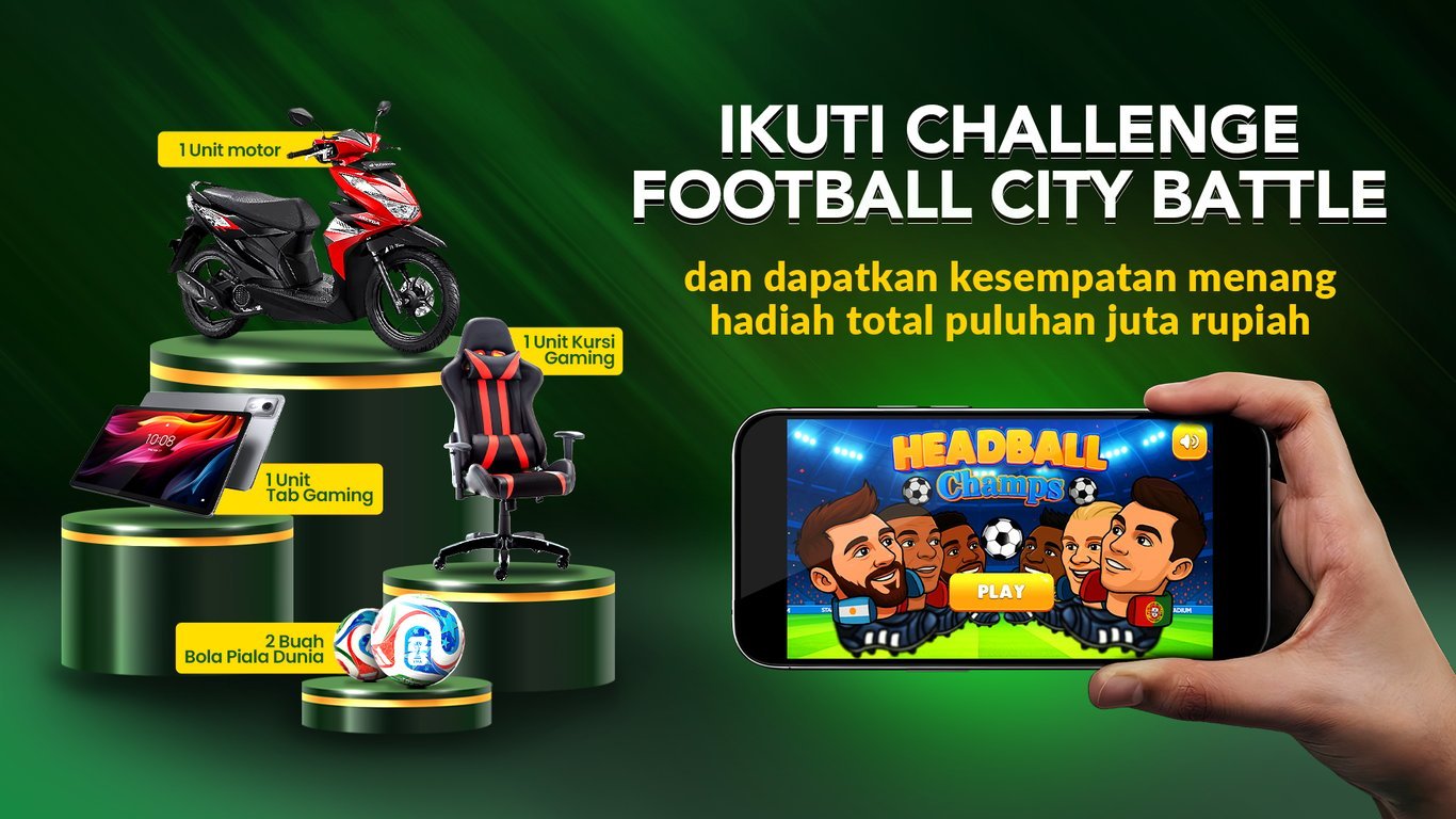 Football City Battle Resmi Dimulai: Arena Baru Fans Bola Indonesia Adu Gengsi Antar Kota