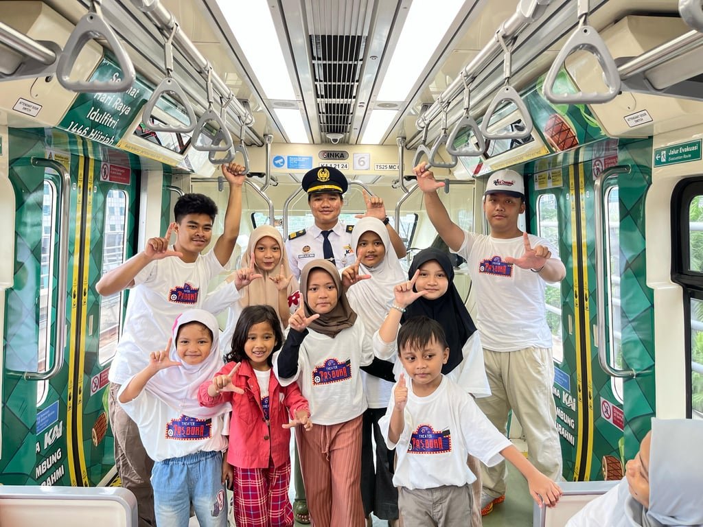 Edutrain LRT Jabodebek, Cara KAI Kenalkan Transportasi Publik kepada Anak Sejak Dini