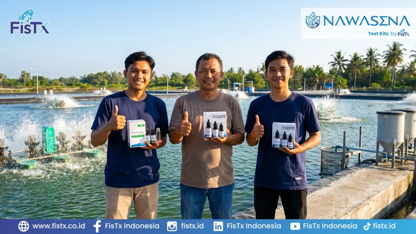 FisTx Resmi Luncurkan NAWASENA Water Test Kit, Solusi Monitoring Kualitas Air Tambak Lebih Mudah, Hemat, dan Cerdas
