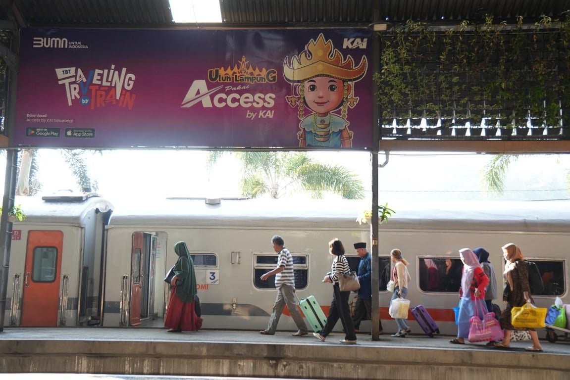 Caturwulan I 2026, Volume Penumpang KAI Divre IV Tanjungkarang Meningkat 15 Persen Caturwulan I 2026, Volume Penumpang KAI Divre IV Tanjungkarang Meningkat 15 Persen