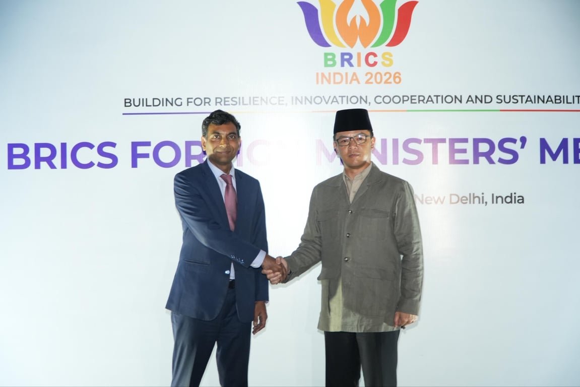 Menlu RI Sugiono Tiba di India untuk Hadiri BRICS FMM 2026