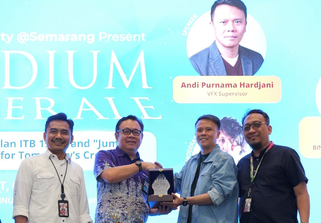 Studium Generale BINUS University @Semarang Hadirkan Praktisi Industri VFX untuk Mahasiswa