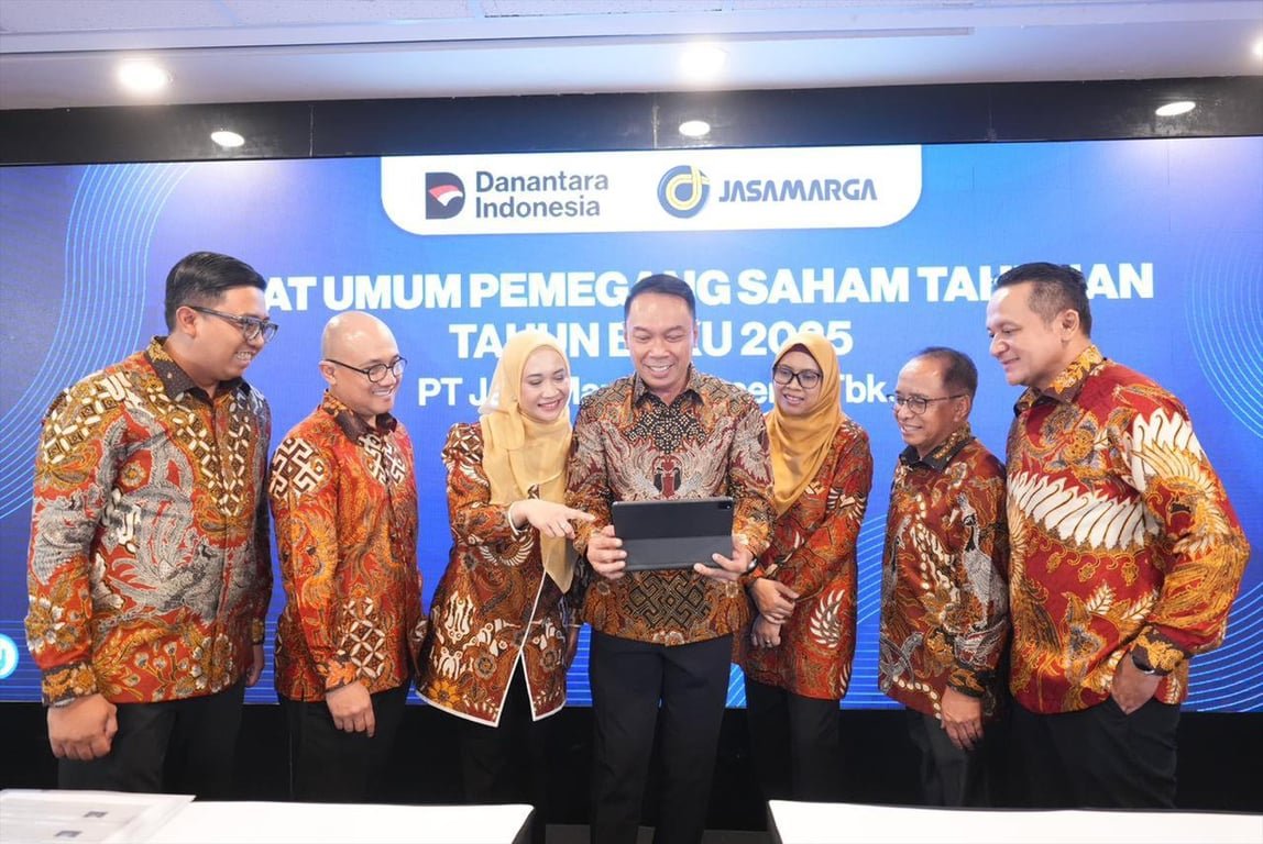 Gelar RUPST Tahun Buku 2025, Jasa Marga Tebar Dividen Rp1,1 Triliun