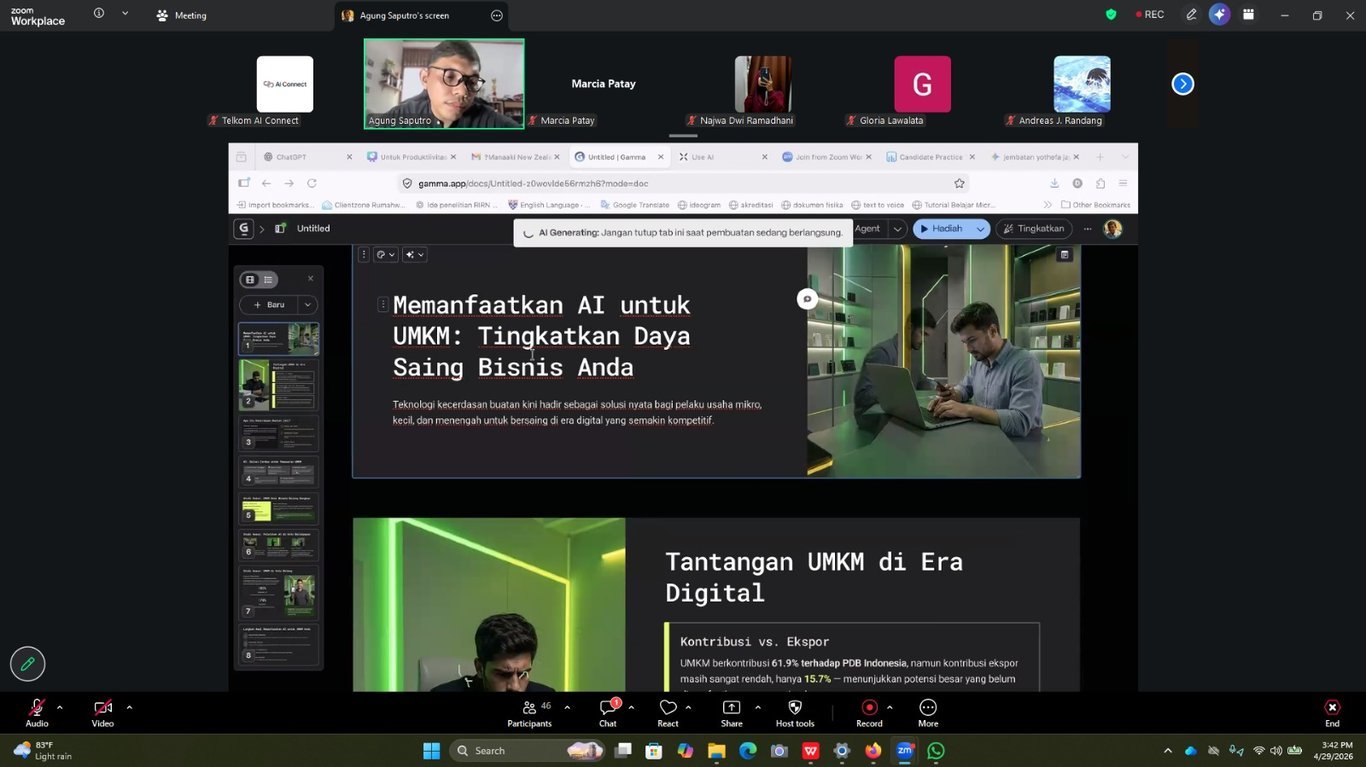 50 Mahasiswa Papua Ikuti AI Connect Series tentang Produktivitas Mahasiswa Berbasis AI 50 Mahasiswa Papua Ikuti AI Connect Series tentang Produktivitas Mahasiswa Berbasis AI