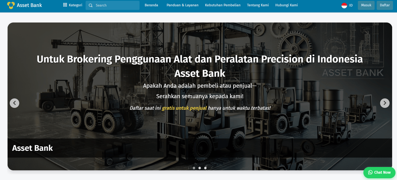 Optimalisasi Jual Beli Mesin dan Peralatan Bekas Secara Online Optimalisasi Jual Beli Mesin dan Peralatan Bekas Secara Online