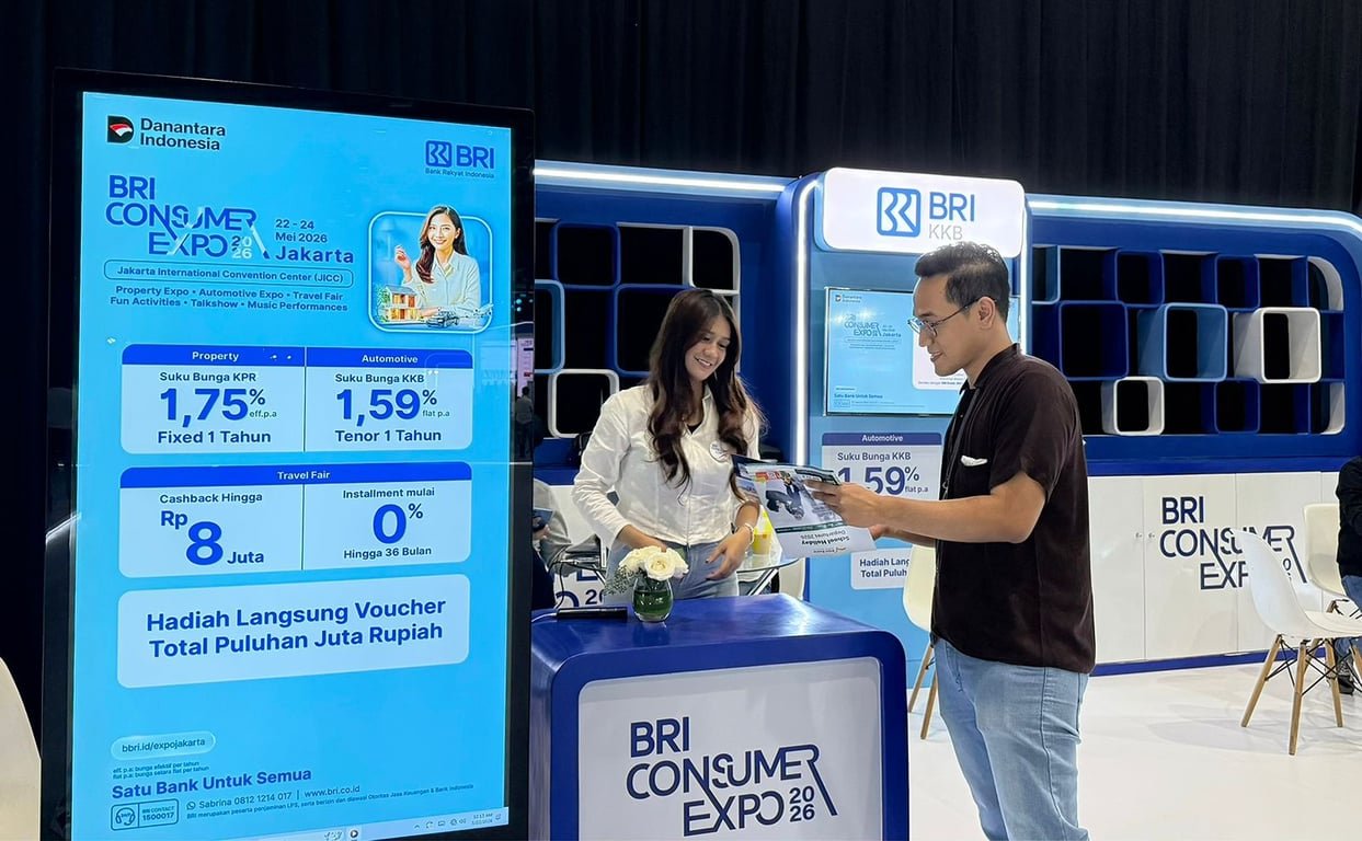 Bersiap! BRI Finance Hadir di BRI Consumer Expo 2026 Jakarta, Hadirkan Promo KKB Mulai 1,59% Bersiap! BRI Finance Hadir di BRI Consumer Expo 2026 Jakarta, Hadirkan Promo KKB Mulai 1,59%
