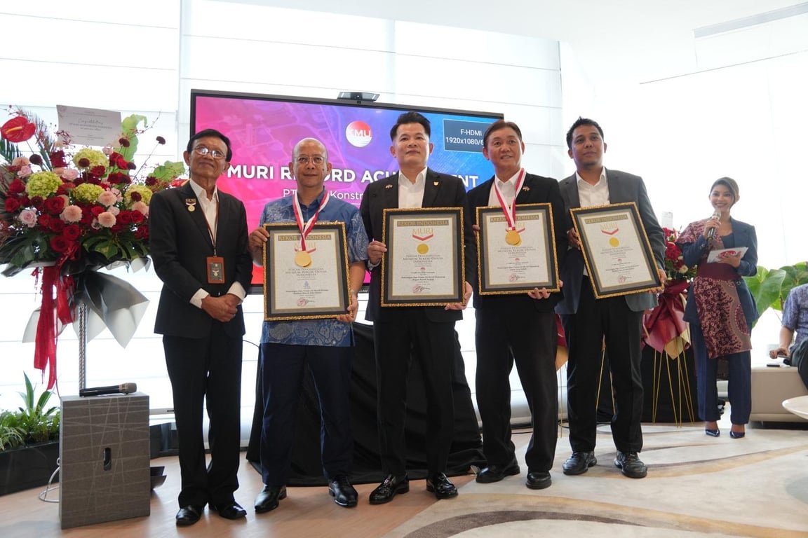 Transformasi PAM JAYA Berbuah Prestasi, Sabet 3 Rekor MURI hingga Human Capital Award 2026 Transformasi PAM JAYA Berbuah Prestasi, Sabet 3 Rekor MURI hingga Human Capital Award 2026