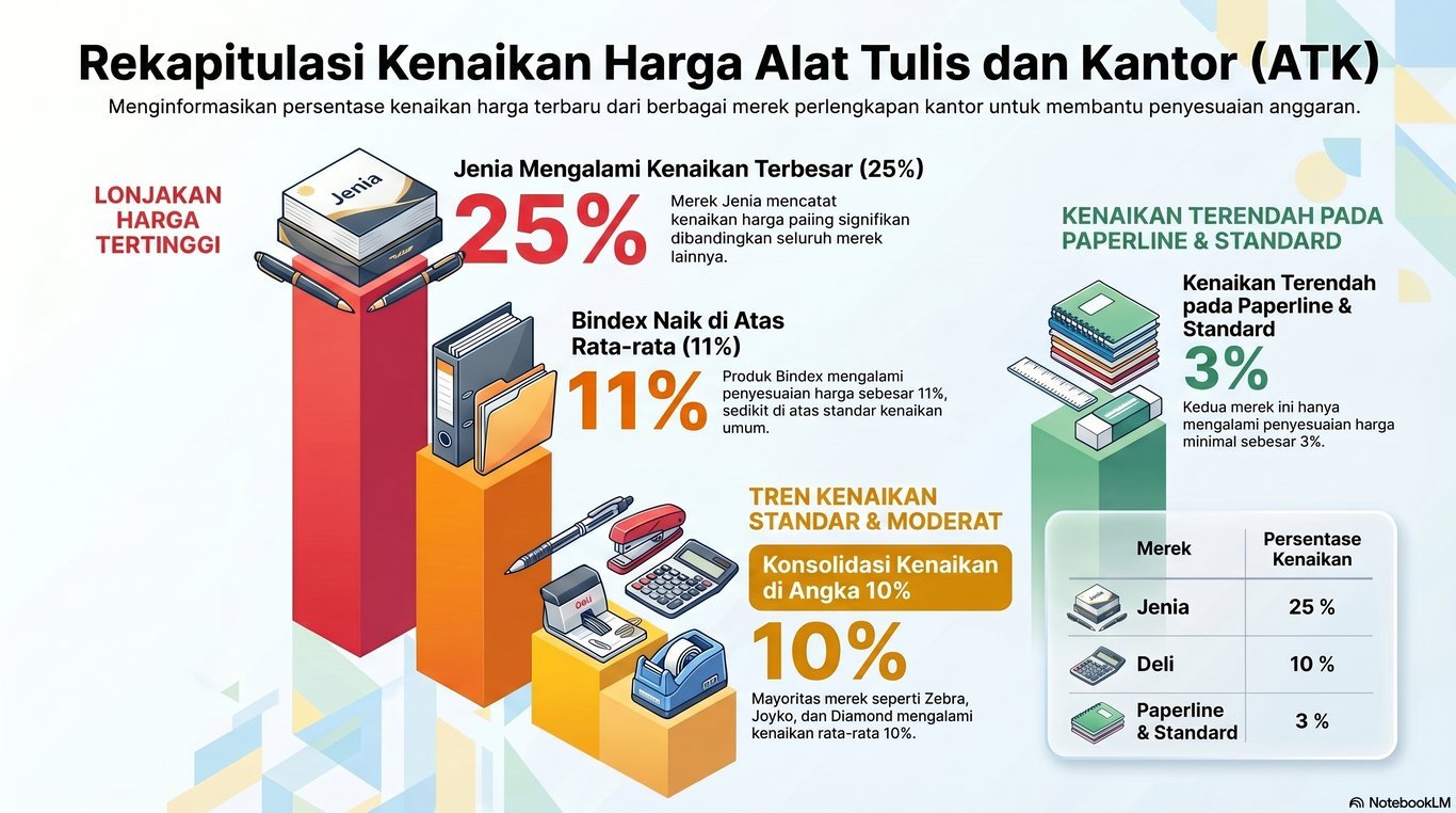 Optimisme di Tengah Kenaikan: Harga ATK Diprediksi Normal Seiring Meredanya Konflik Global Optimisme di Tengah Kenaikan: Harga ATK Diprediksi Normal Seiring Meredanya Konflik Global