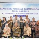 Gelar Rapat Umum Pemegang Saham Tahunan (RUPST), PT Jasamarga Tollroad Maintenance Catatkan Kinerja Positif Sepanjang Tahun Buku 2025 Gelar Rapat Umum Pemegang Saham Tahunan (RUPST), PT Jasamarga Tollroad Maintenance Catatkan Kinerja Positif Sepanjang Tahun Buku 2025