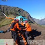 Helikopter FINNS Search & Rescue berhasil evakuasi wisatawan terluka dari Gunung Rinjani Helikopter FINNS Search & Rescue berhasil evakuasi wisatawan terluka dari Gunung Rinjani
