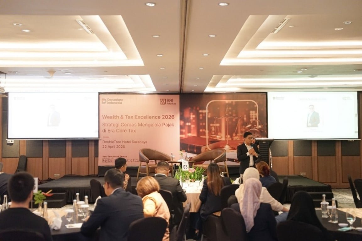 Perkuat Literasi dan Solusi Finansial Nasabah, BRI Life Hadirkan “Wealth and Tax Excellence 2026” di Surabaya Perkuat Literasi dan Solusi Finansial Nasabah, BRI Life Hadirkan “Wealth and Tax Excellence 2026” di Surabaya