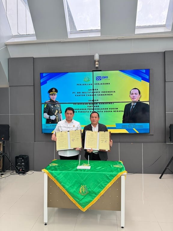 Dukung Penguatan Governance, BRI Finance Resmikan Kerja Sama dengan Kejari Samarinda Dukung Penguatan Governance, BRI Finance Resmikan Kerja Sama dengan Kejari Samarinda