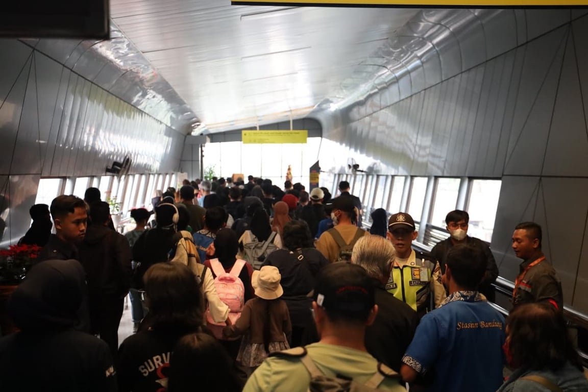 Tiga Hari Pelayanan Perayaan Idul Adha, KAI Daop 2 Bandung Layani 51 Ribu Pelanggan