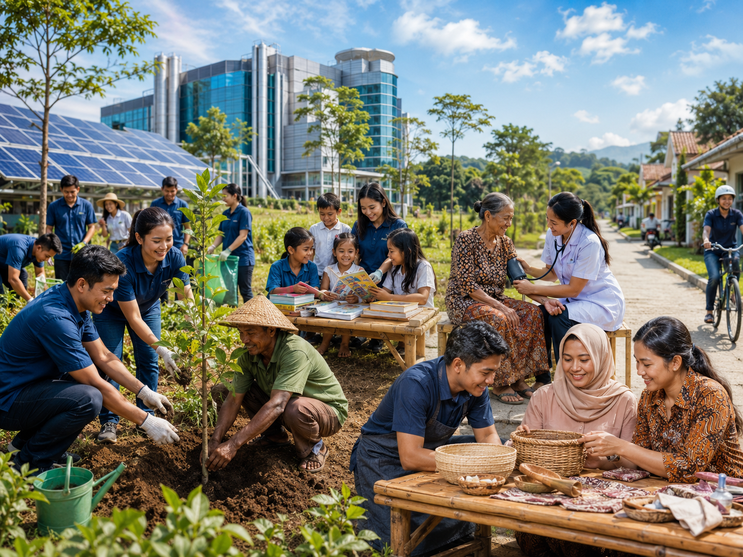Strategi CSR Perusahaan di Indonesia untuk Pemberdayaan Masyarakat Strategi CSR Perusahaan di Indonesia untuk Pemberdayaan Masyarakat