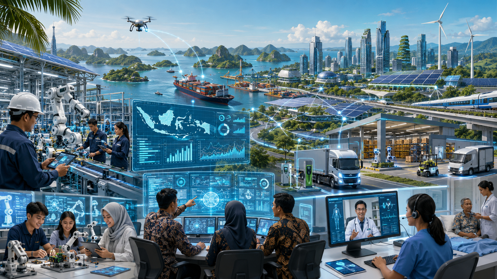 Peran Teknologi Digital dalam Mendorong Daya Saing Industri Indonesia