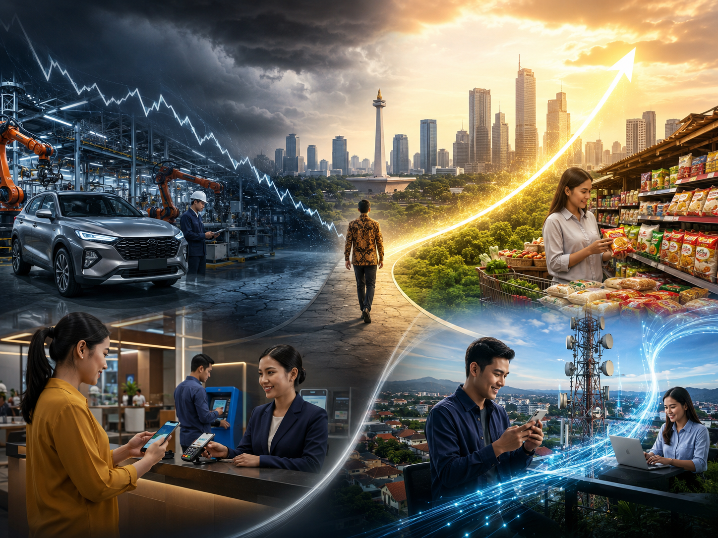 Strategi Perusahaan Indonesia Bertahan di Tengah Krisis Ekonomi