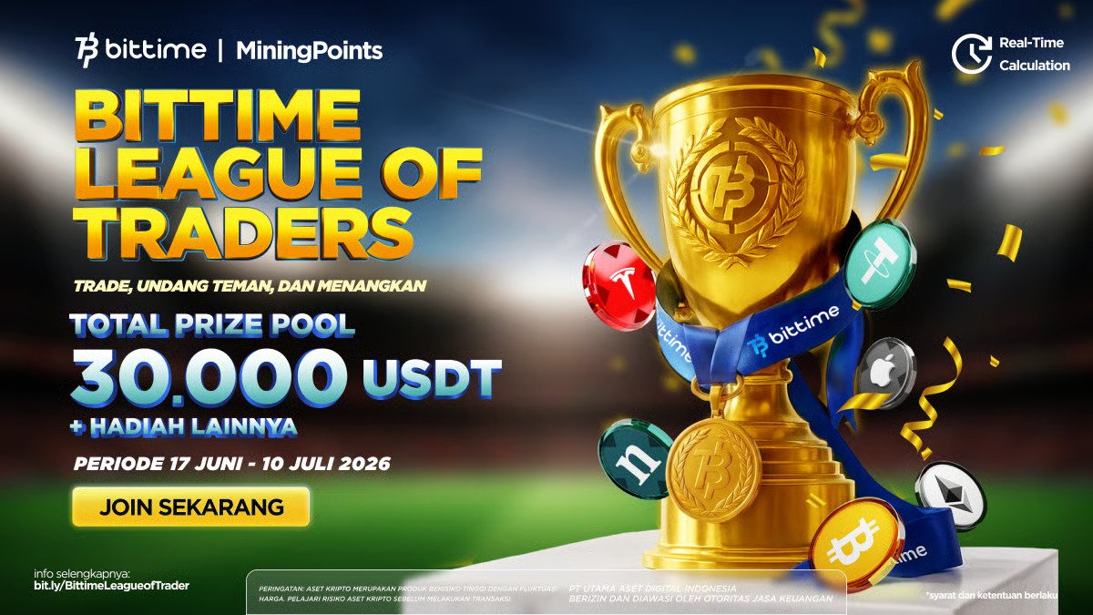 Rayakan Demam Piala Dunia, Bittime Hadirkan League of Traders Bagi Investor Indonesia Rayakan Demam Piala Dunia, Bittime Hadirkan League of Traders Bagi Investor Indonesia