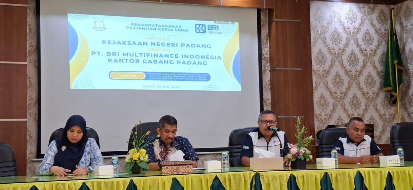 BRI Finance Jalin Kerja Sama Strategis dengan Kejaksaan Negeri Padang, Dukung Tata Kelola Bisnis Akuntabel BRI Finance Jalin Kerja Sama Strategis dengan Kejaksaan Negeri Padang, Dukung Tata Kelola Bisnis Akuntabel