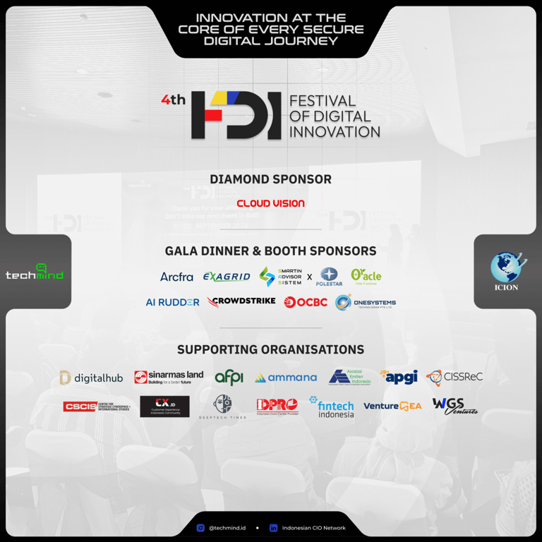 Festival of Digital Innovation (FDI) Kembali Hadir untuk Edisi Ke-4 di BSD City Festival of Digital Innovation (FDI) Kembali Hadir untuk Edisi Ke-4 di BSD City