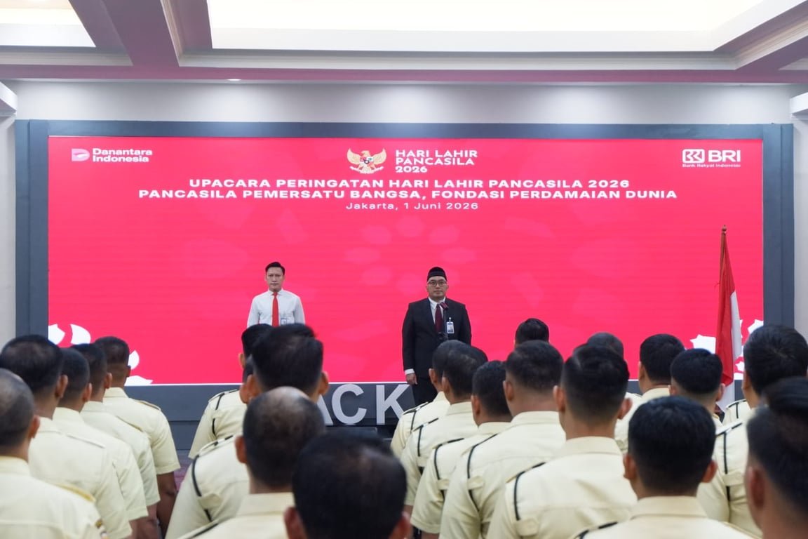 BRI Region 6 Gelar Upacara Hari Lahir Pancasila 2026 dengan Khidmat dan Penuh Semangat Kebangsaan BRI Region 6 Gelar Upacara Hari Lahir Pancasila 2026 dengan Khidmat dan Penuh Semangat Kebangsaan