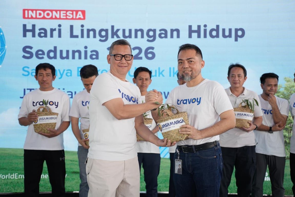 Peringati Hari Lingkungan Hidup Sedunia 2026, JTT Komitmen Hijaukan Trans Jawa melalui Penanaman 1.000 Pohon