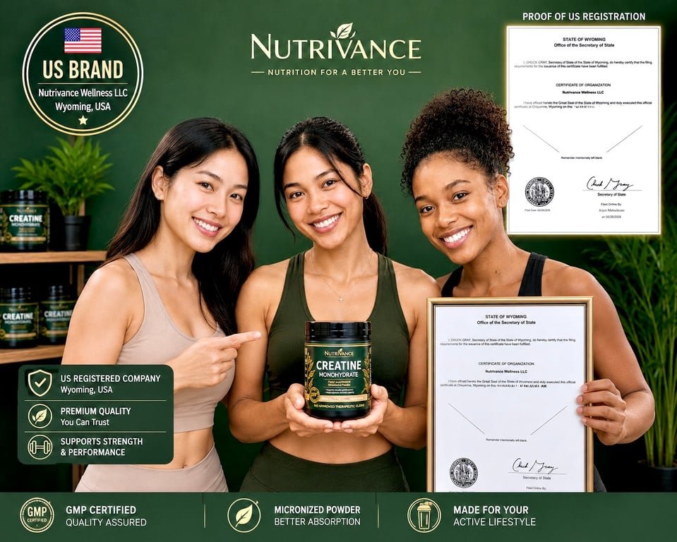 Perusahaan Wellness AS, Nutrivance Wellness, Resmi Ekspansi ke Indonesia dan Luncurkan Nutrivance Creatine Monohydrate Perusahaan Wellness AS, Nutrivance Wellness, Resmi Ekspansi ke Indonesia dan Luncurkan Nutrivance Creatine Monohydrate