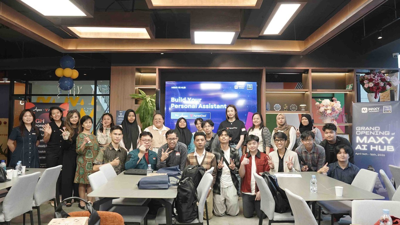 Dorong Lahirnya AI Content Creator Indonesia, MAXY Academy Siapkan Ekosistem Intensif bagi Talenta Muda Dorong Lahirnya AI Content Creator Indonesia, MAXY Academy Siapkan Ekosistem Intensif bagi Talenta Muda