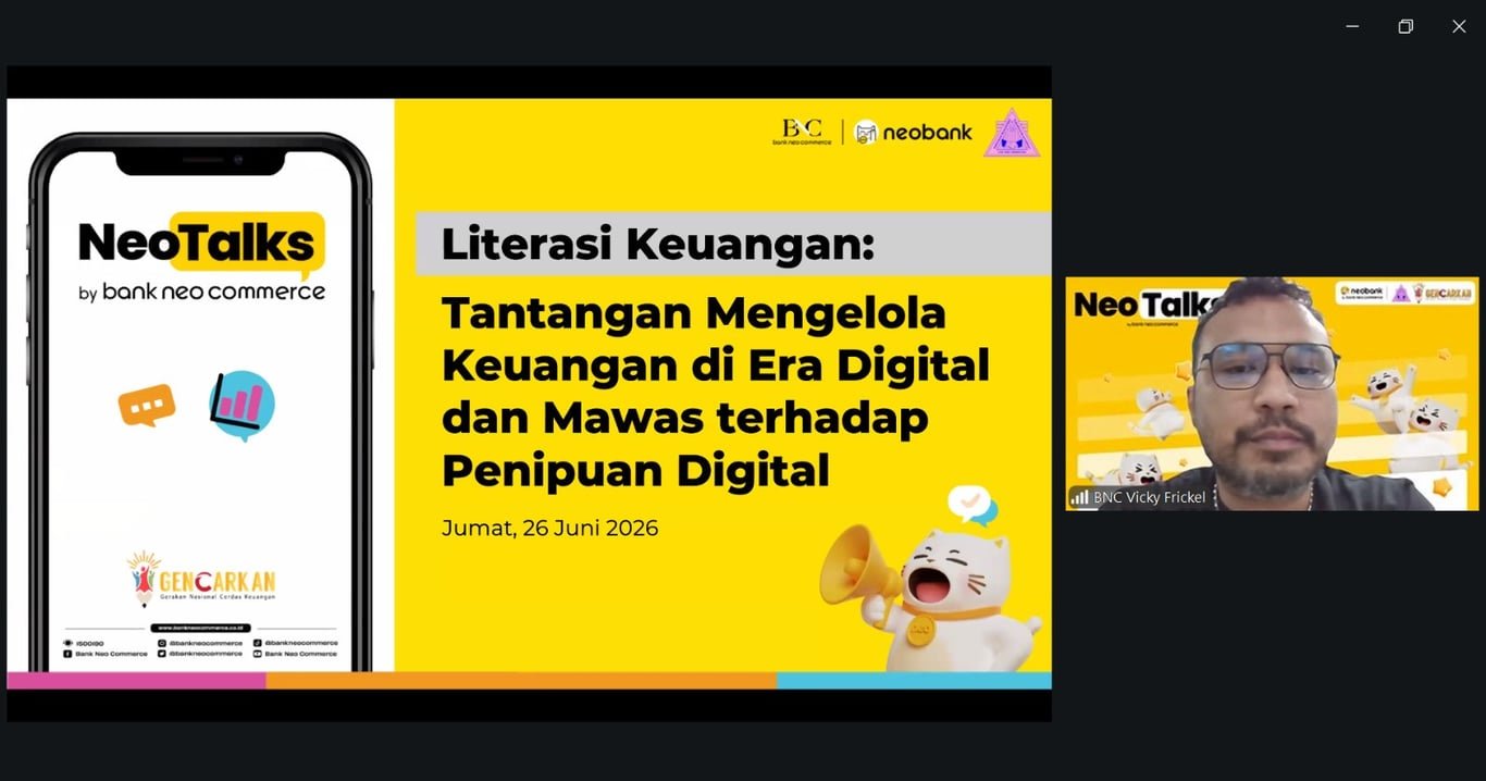 Bank Neo Commerce Gandeng HIMMAS UIN Sunan Gunung Djati Bandung Adakan Literasi Keuangan, Ajak Mahasiswa Waspada Terhadap Penipuan Digital