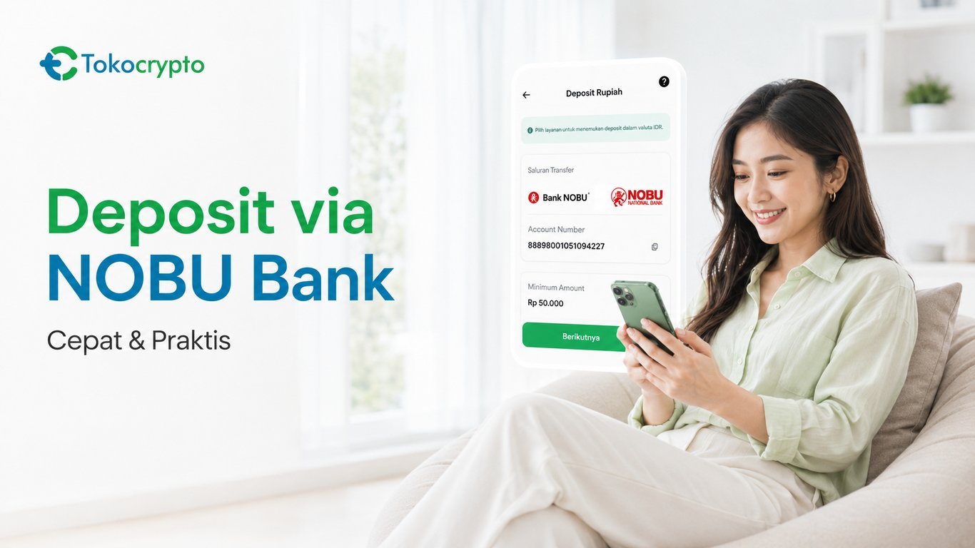 Pasar Kripto Melemah, Tokocrypto Perkuat Akses Deposit Lewat Nobu Bank Pasar Kripto Melemah, Tokocrypto Perkuat Akses Deposit Lewat Nobu Bank