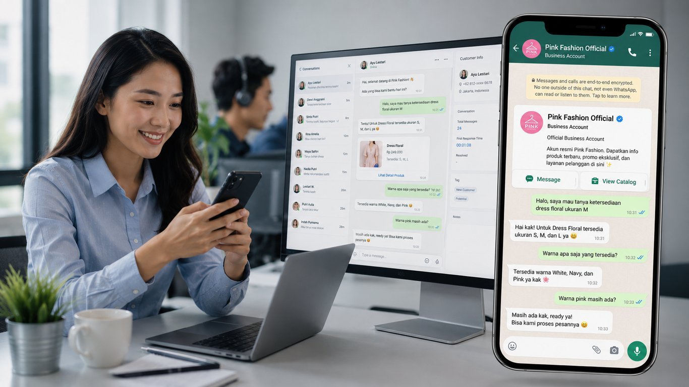 Centang Biru WhatsApp Barantum Bantu Tingkatkan Kepercayaan Centang Biru WhatsApp Barantum Bantu Tingkatkan Kepercayaan