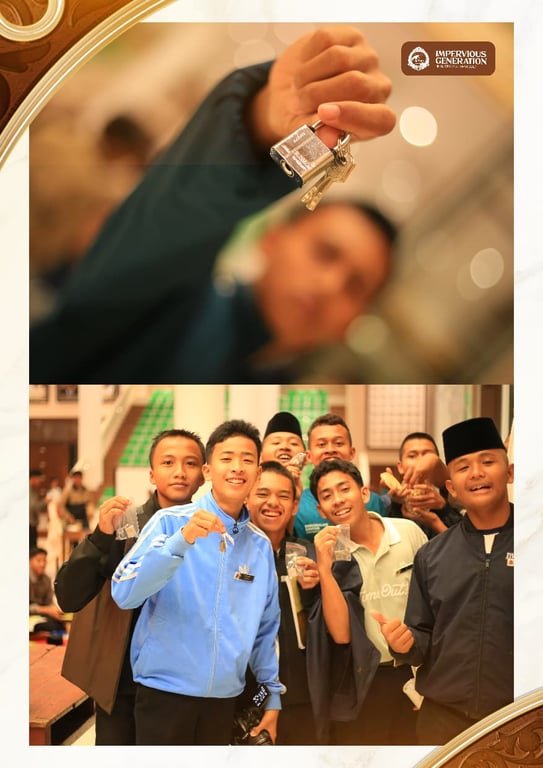 PT Vinindo Inti Pratama Dukung Panggung Gembira Pondok Pesantren Gontor melalui Sponsor Gembok Blossom untuk Seluruh Santri