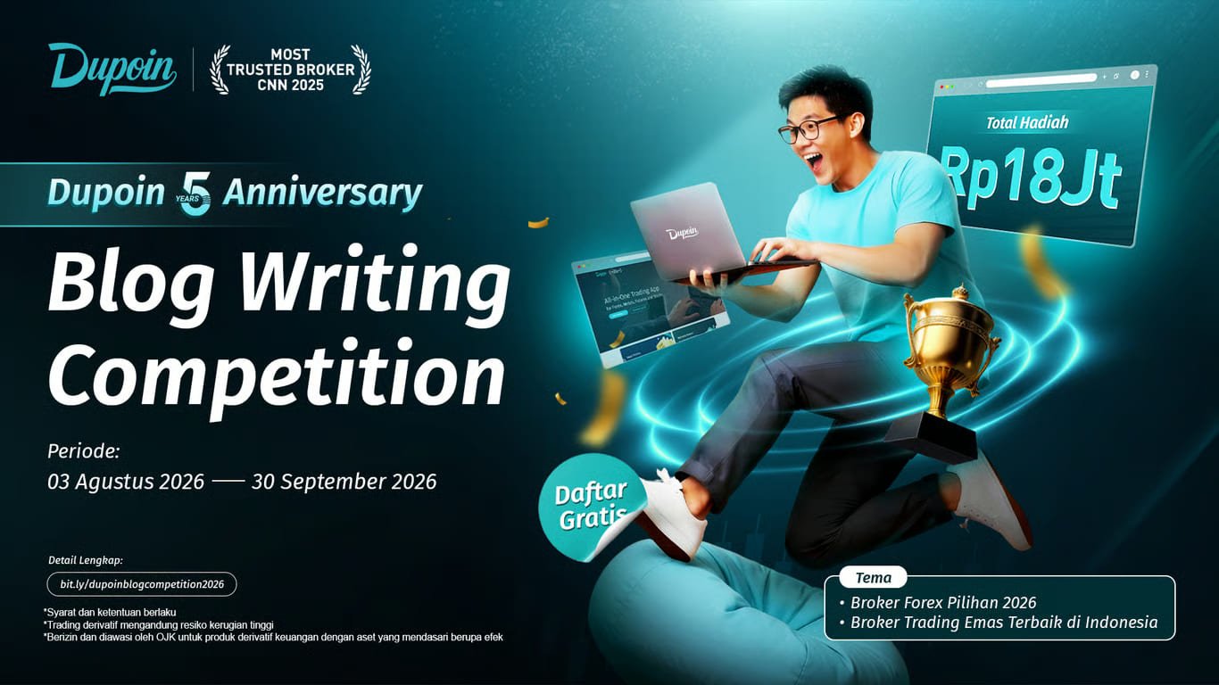 Hobi Nulis? Ikuti Dupoin Blog Competition dan Raih Hadiah Jutaan Rupiah! Hobi Nulis? Ikuti Dupoin Blog Competition dan Raih Hadiah Jutaan Rupiah!
