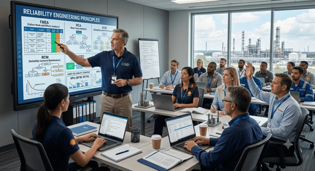 Master Certified Reliability Engineer through Training with PetroSync