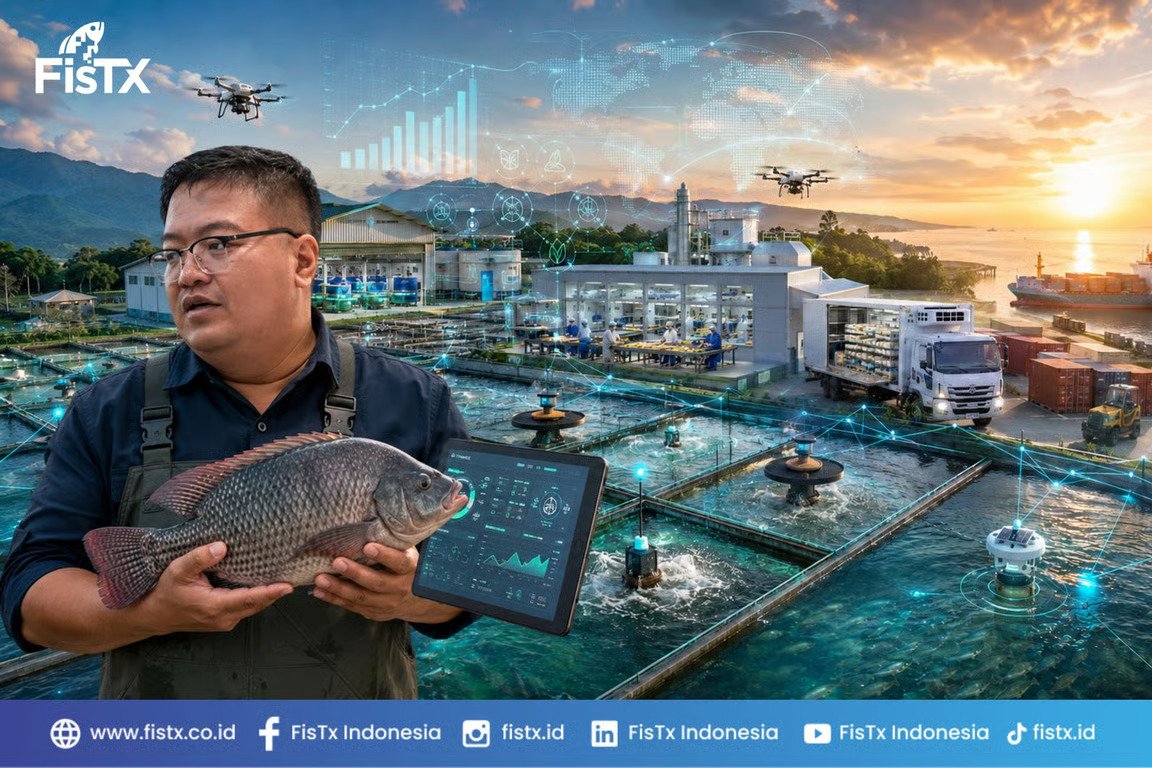 Rico Wisnu Wibisono (CEO FisTx) : 78.000 Hektare Tambak Mangkrak Pantura Kunci Indonesia Kuasai Pasar Nila Dunia Rico Wisnu Wibisono (CEO FisTx) : 78.000 Hektare Tambak Mangkrak Pantura Kunci Indonesia Kuasai Pasar Nila Dunia