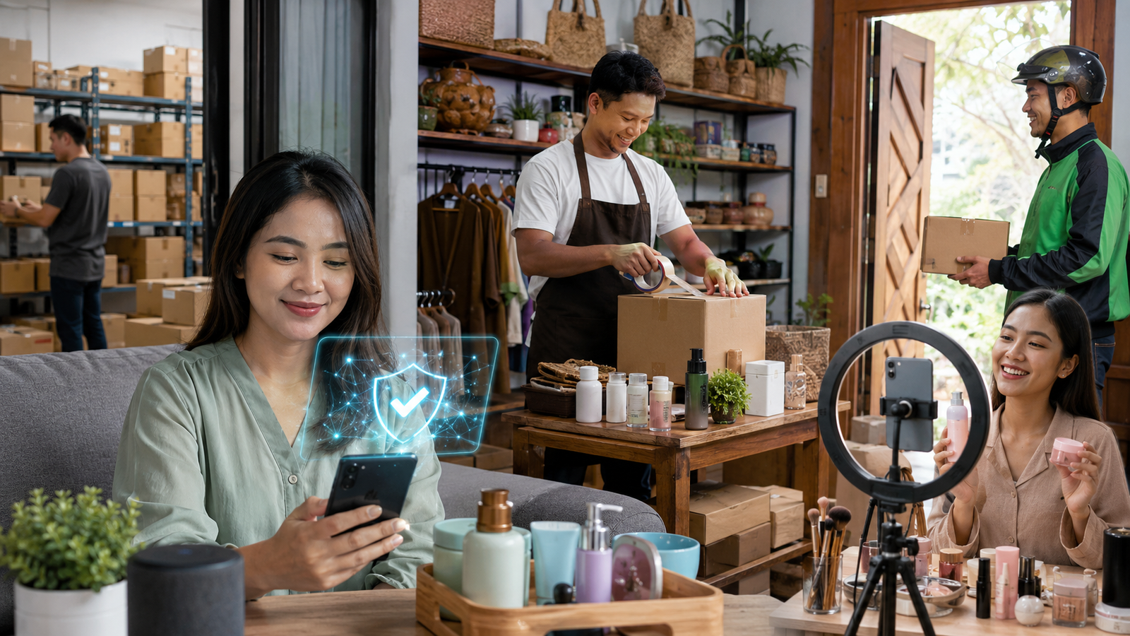 Marketplace dan UMKM Digital: Peran E-commerce dalam Membuka Akses Pasar Baru di Indonesia
